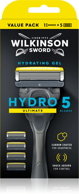 Wilkinson Sword Hydro5 Skin Protection Advanced scheerapparaat + 5 reserve scheerhoofden.