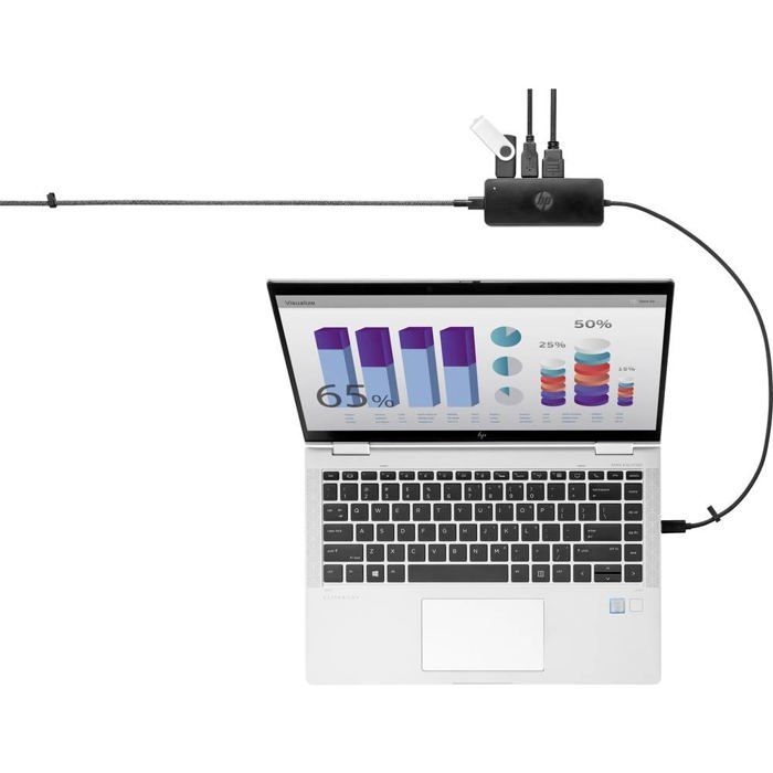 Router - HP - USB-C Travel Hub G2 269727 - Wi-Fi - USB-C Connectivity
