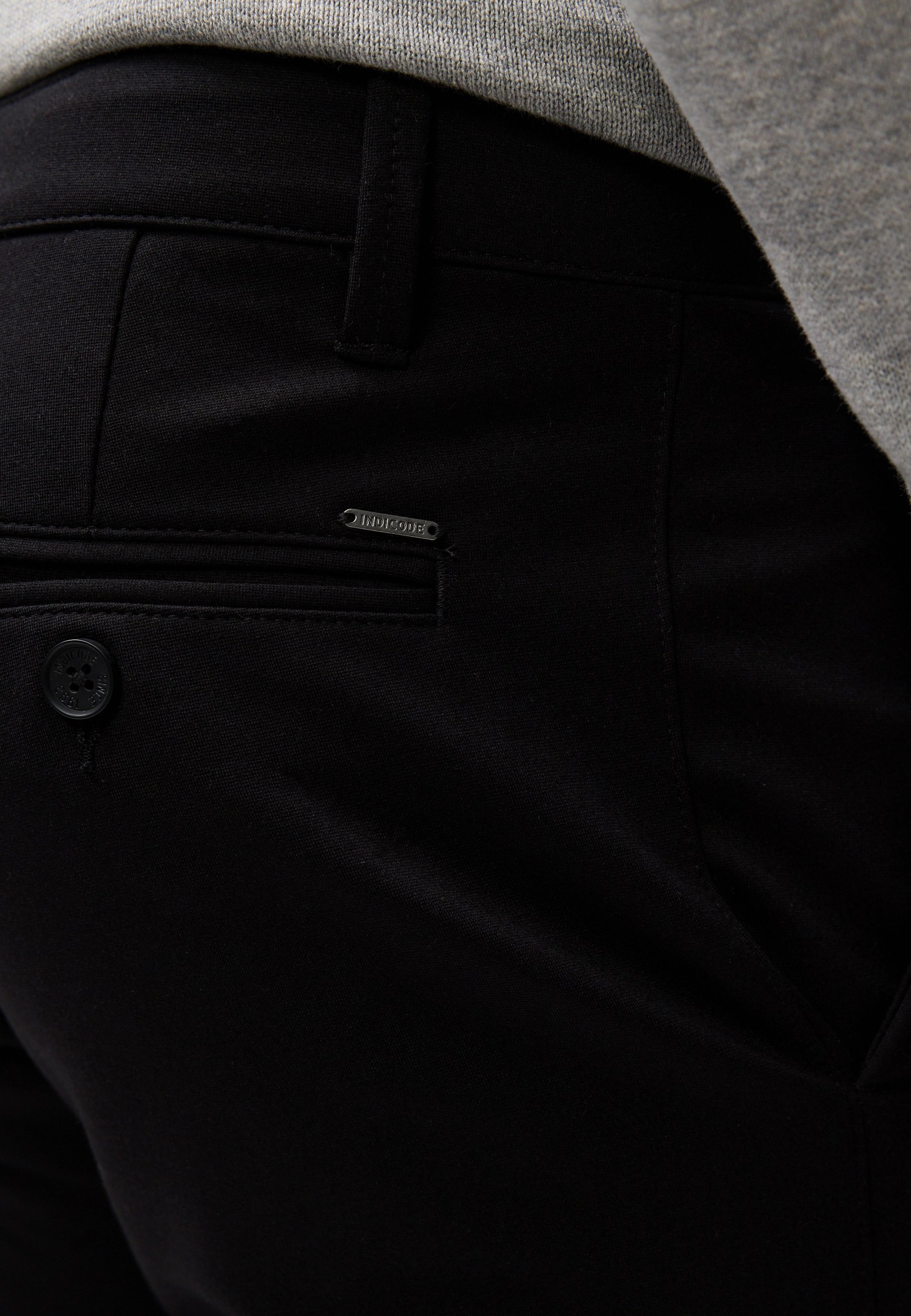 INDICODE JEANS Broek - zwart