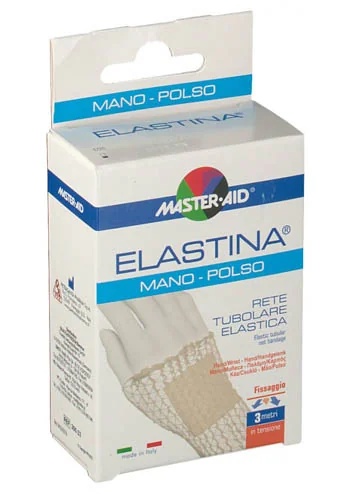 MASTER AID Élastine Tissu tubulaire élastique hypoallergénique pour poignet 1 pièce 3 m