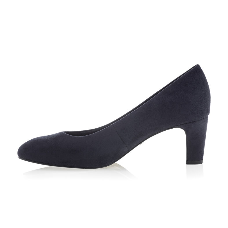 Blaue Damenpumps
