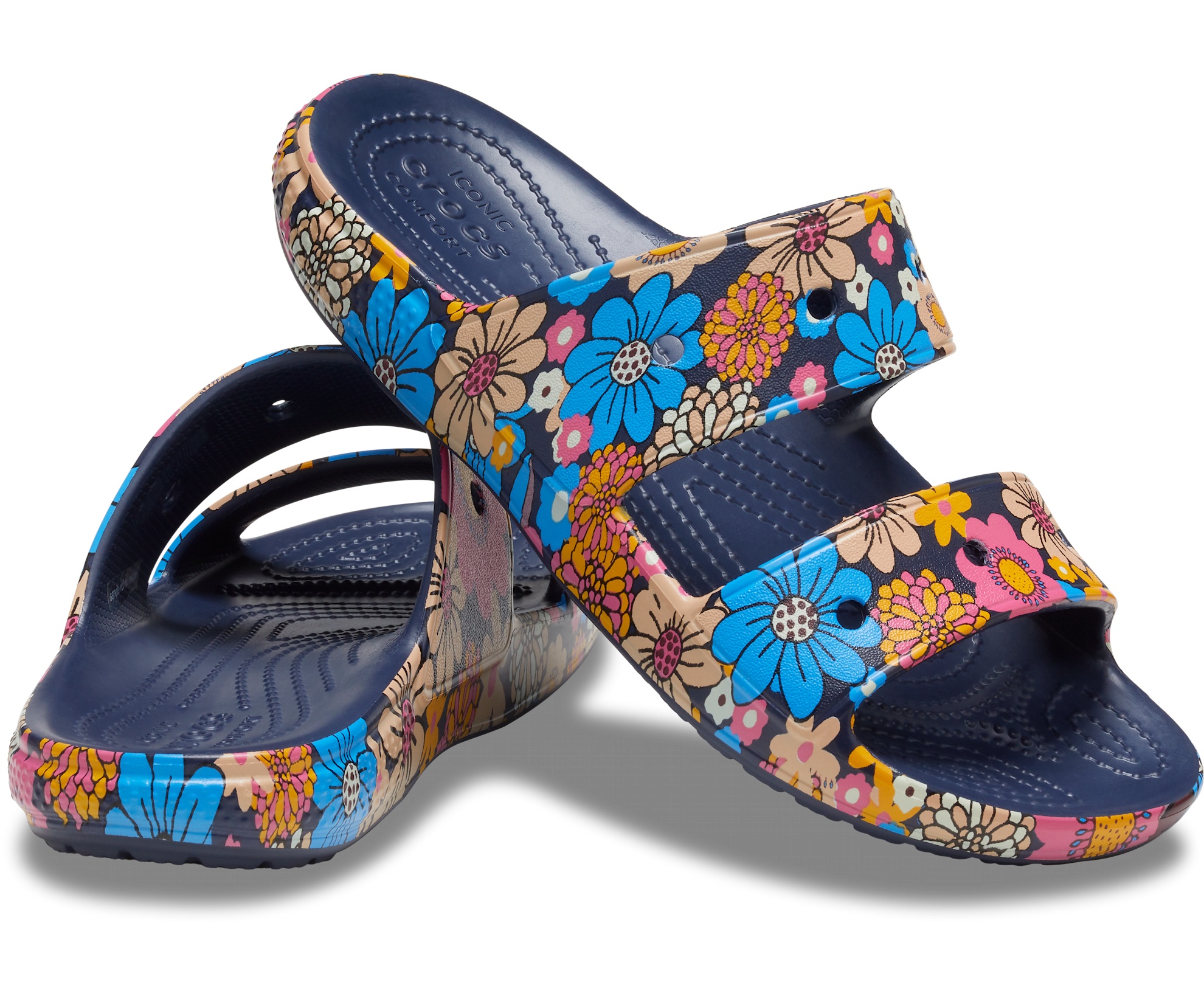Classic Crocs Retro Floral Sandal