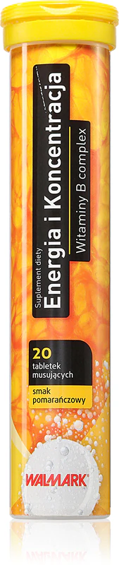 Walmark Energie en Concentratie voedingssupplement bruistabletten om de stemming te verbeteren