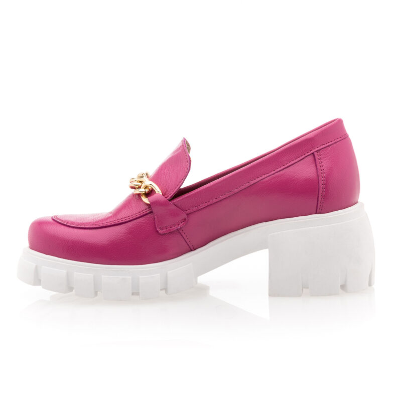 Rosa Damen-Loafer/Bootsschuhe