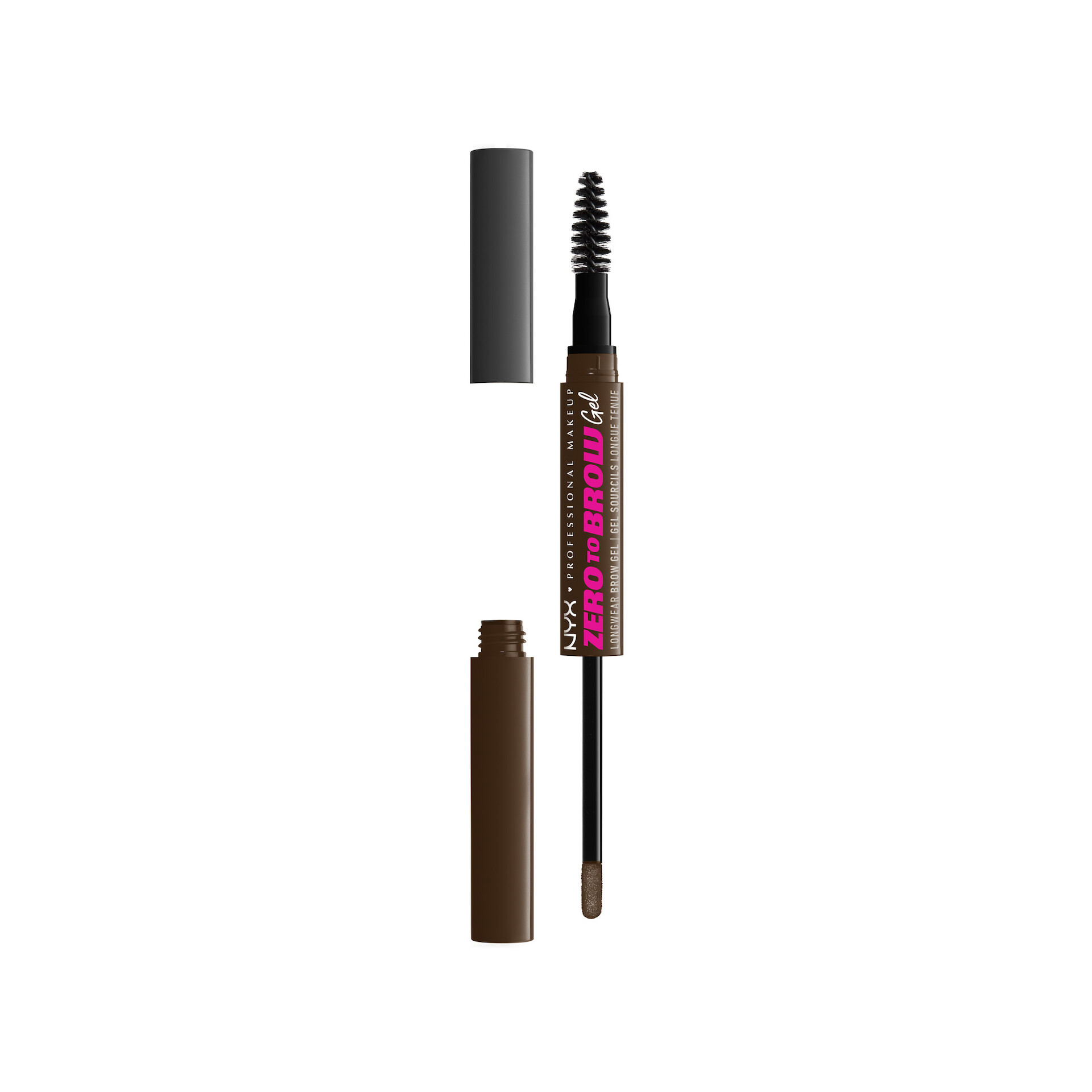 Zero To Brow gel za obrve dugotrajnog sjaja 7 Espresso - NYX Professional Makeup
