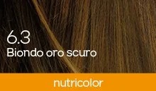 BIOKAP Biokap Nutricolor coloração capilar 6.3 Loiro dourado escuro