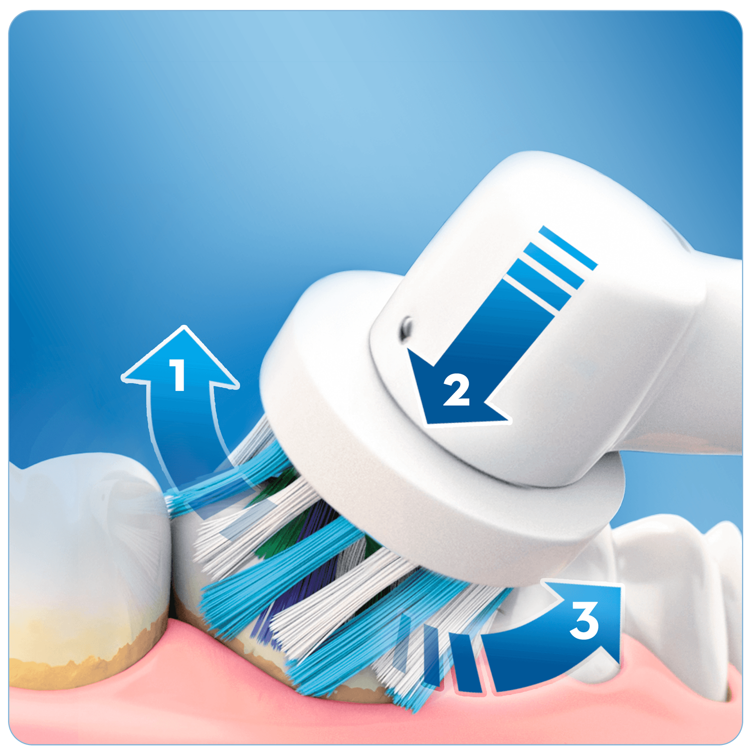 Periuță de dinți electrică Oral-B Pro 500 Cross Action 1 buc.