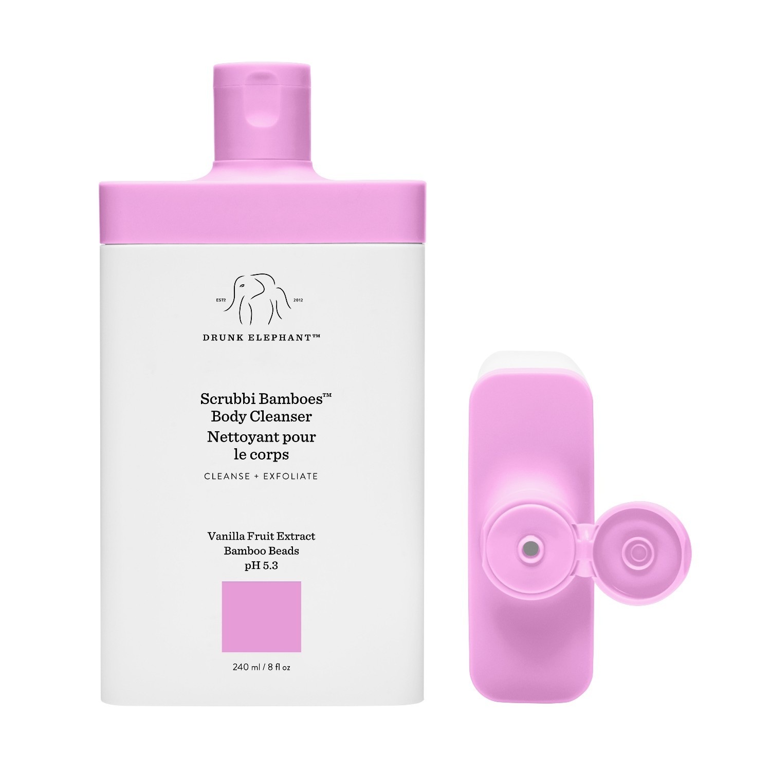 Drunk Elephant Körperpeeling Scrubbi™ Vanille-Körperreiniger - 240 ml