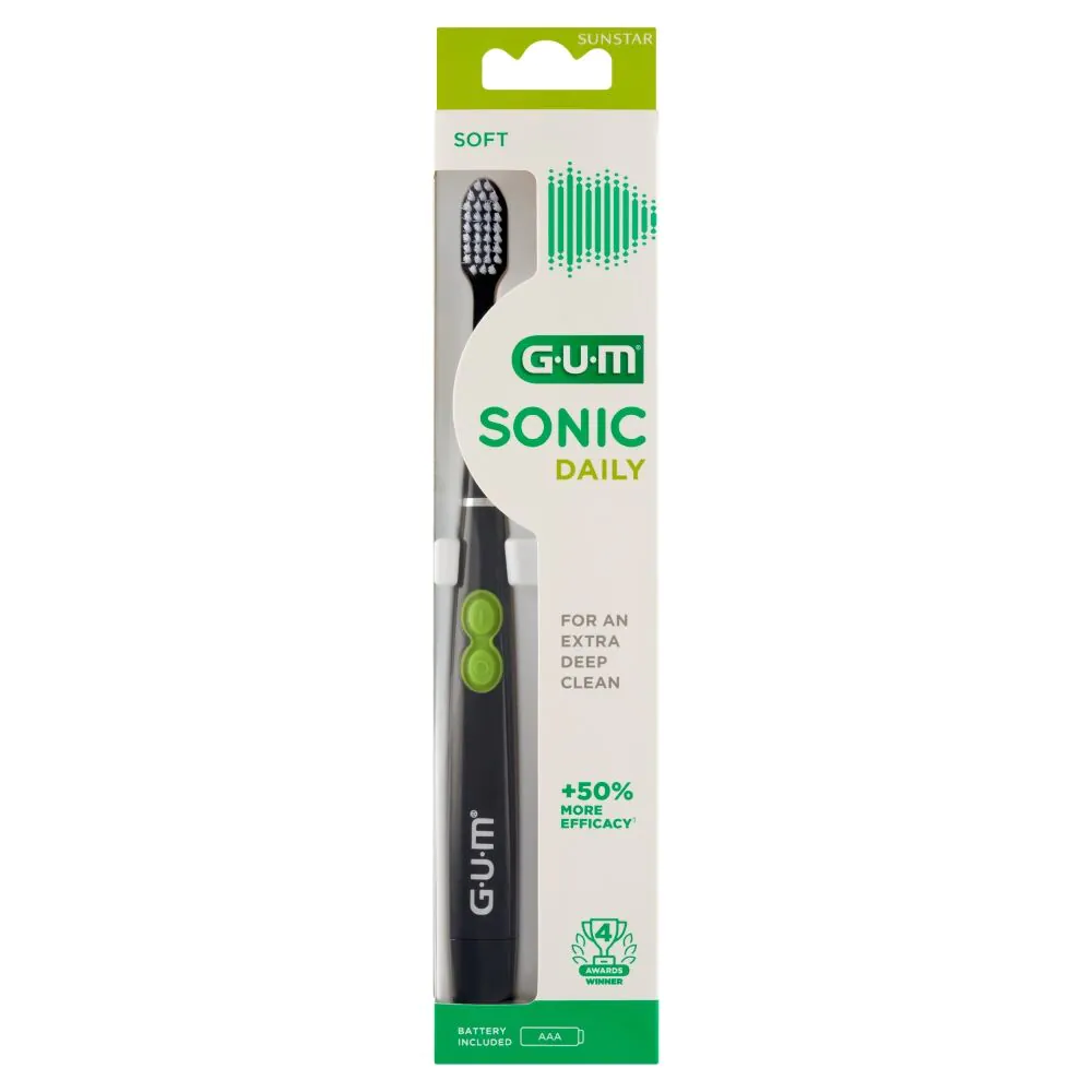 Gum Sonic Daily Szczoteczka soniczna, czarna