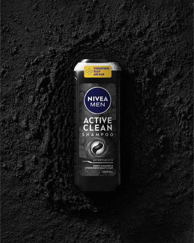 NIVEA MEN Active Clean дубински чистећи шампон са активним угљем