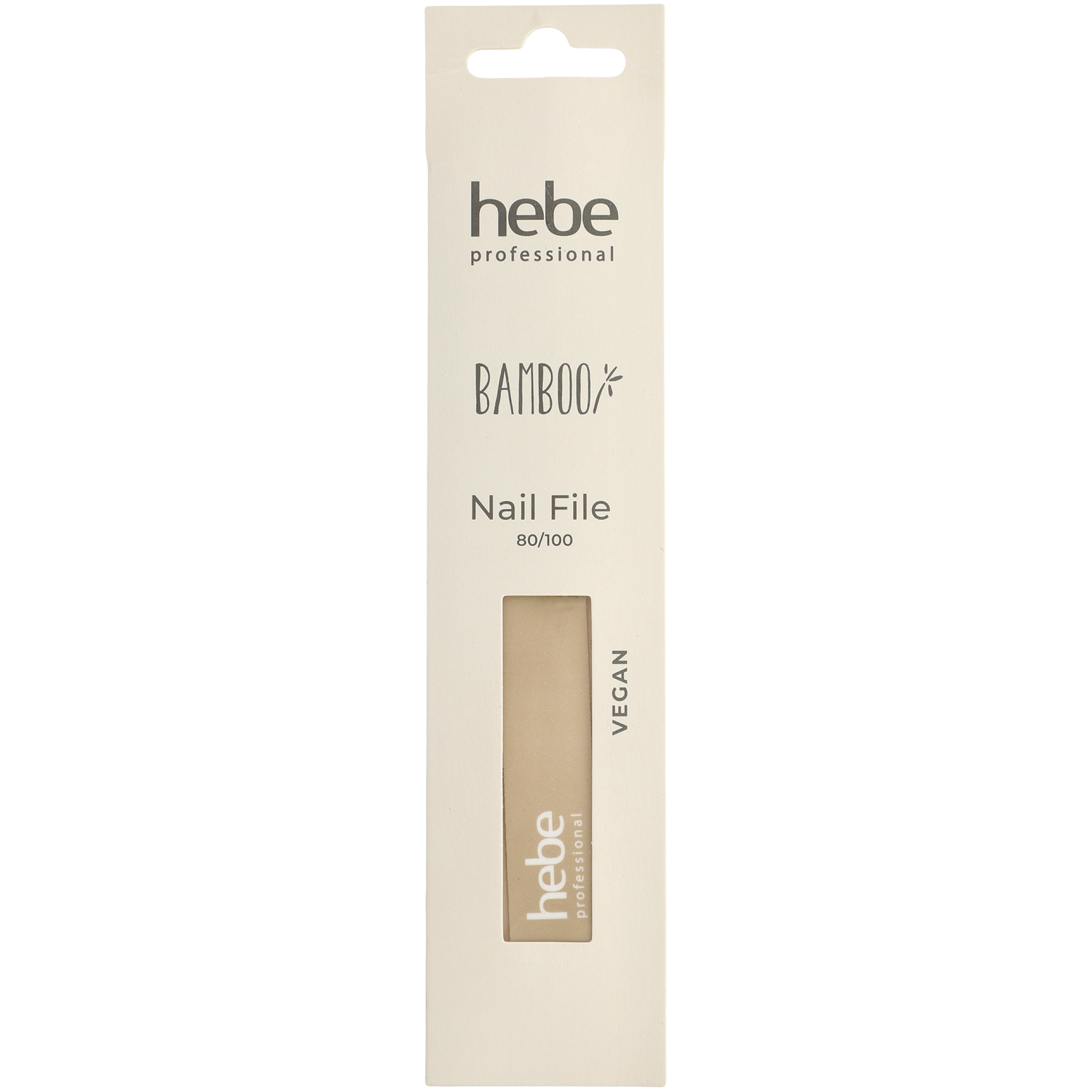 Hebe Professional Bamboo Nail File