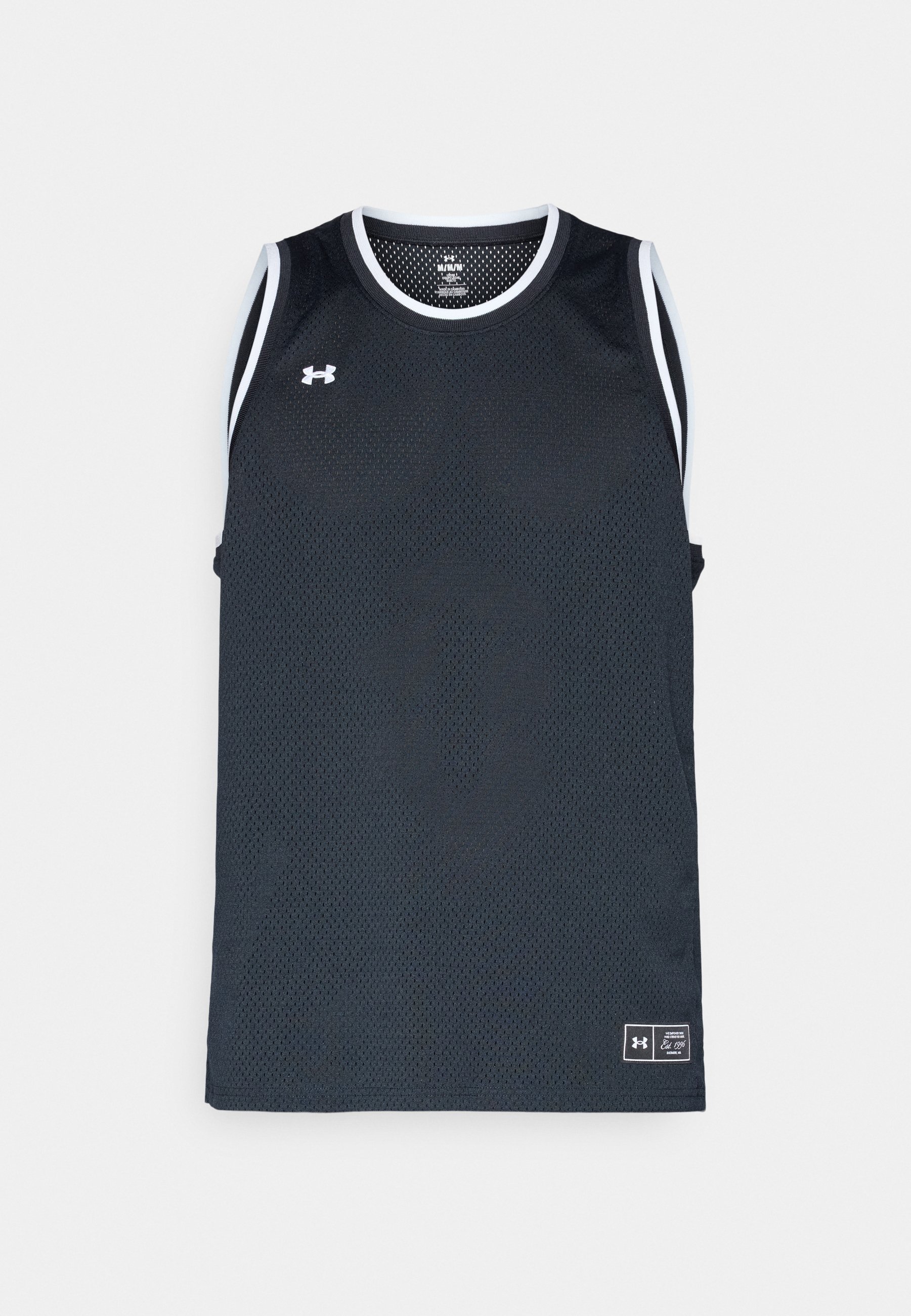 Under Armour ZONE PRO TANK - Top - zwart/wit