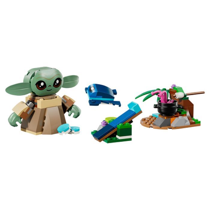 LEGO Star Wars 75443 Na Casa do Grogu - Conjunto de Construção para Meninas ou Meninos a partir de 4 Anos - Presente