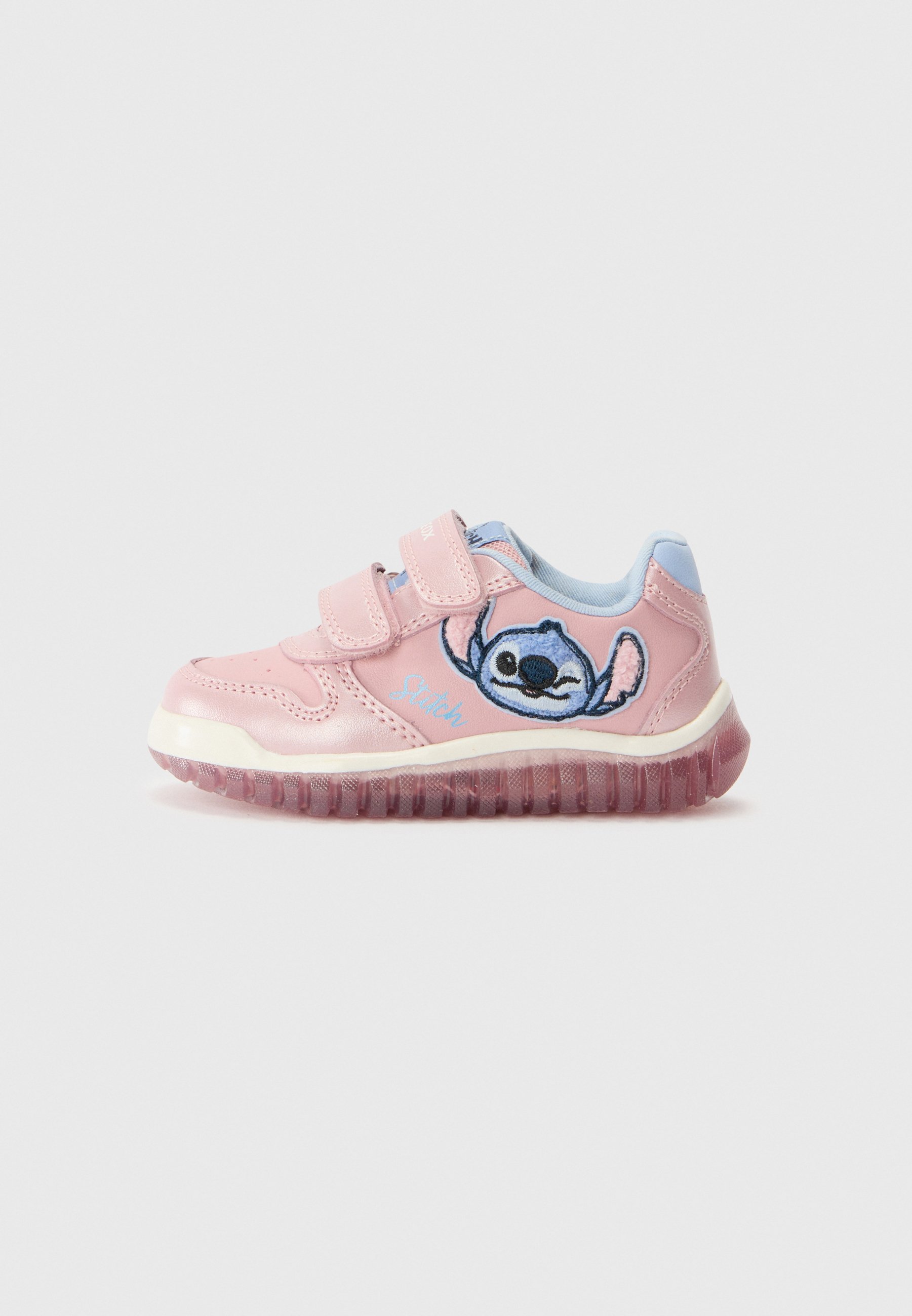 Geox LILO & STITCH - Scarpe da ginnastica alte - rosa/azzurro