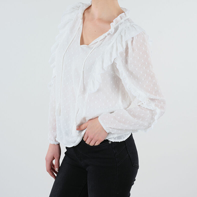  Halenka Femme Blanc