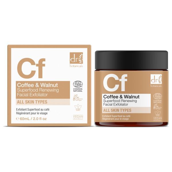 Dr. Botanicals Coffee Superfood Regenerační exfoliátor na obličej