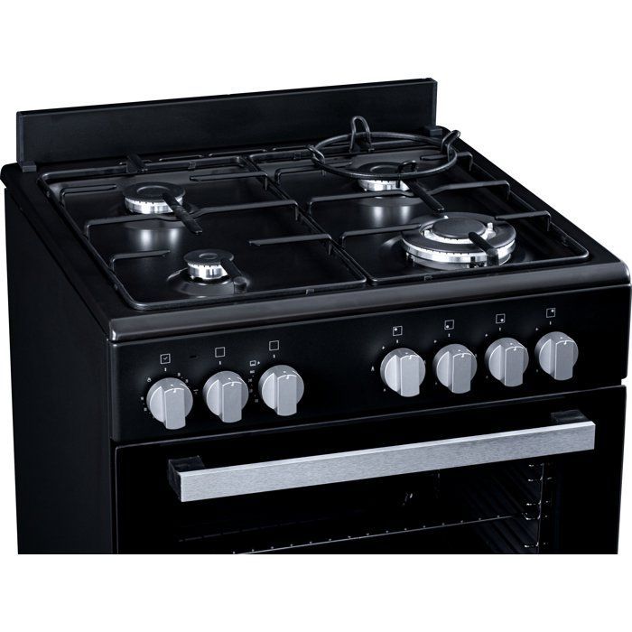 BERTAZZONI LA GERMANIA PIA60GN Cucina a Gas - 4 Fuochi - 10,35 kW - 60 cm - Nero
