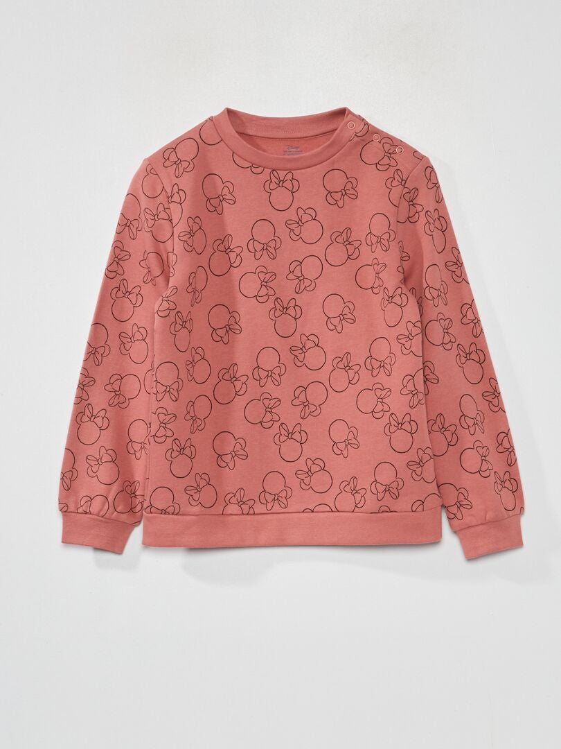 Minnie Mouse fleece sweatshirt - So Easy - WIT