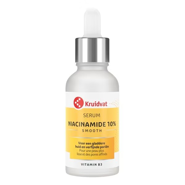 Kruidvat Smooth niacinamīda 10% serums<br>30ml, visiem ādas tipiem
