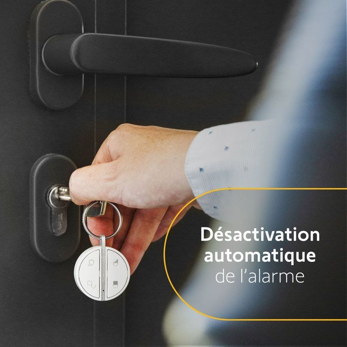 SOMFY 2401489 - Badge per attivazione e disattivazione allarme - Funzione vivavoce - Compatibile con Somfy Home Alarm (Advanced)