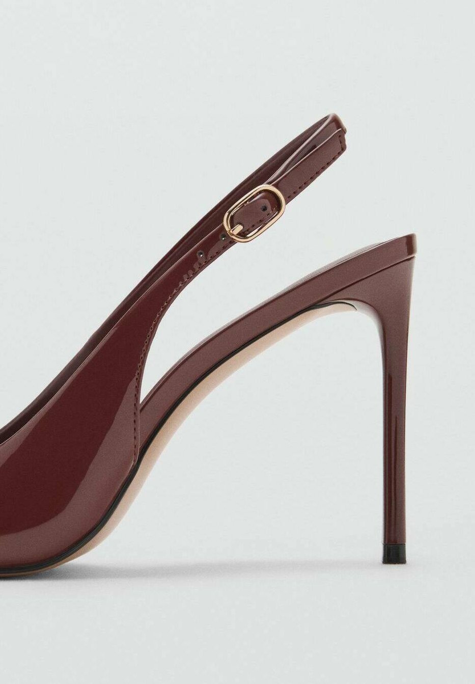Sapatos de salto alto Mango - marrom