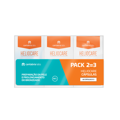 „Heliocare Pack“ natūralus odos apsaugos papildas 180 kapsulių 180 kapsulių