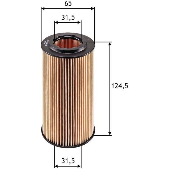 Filtro de aceite - VALEO - 586541 - FLT HUI VOLV CARS V70 2.4 D5 XC90