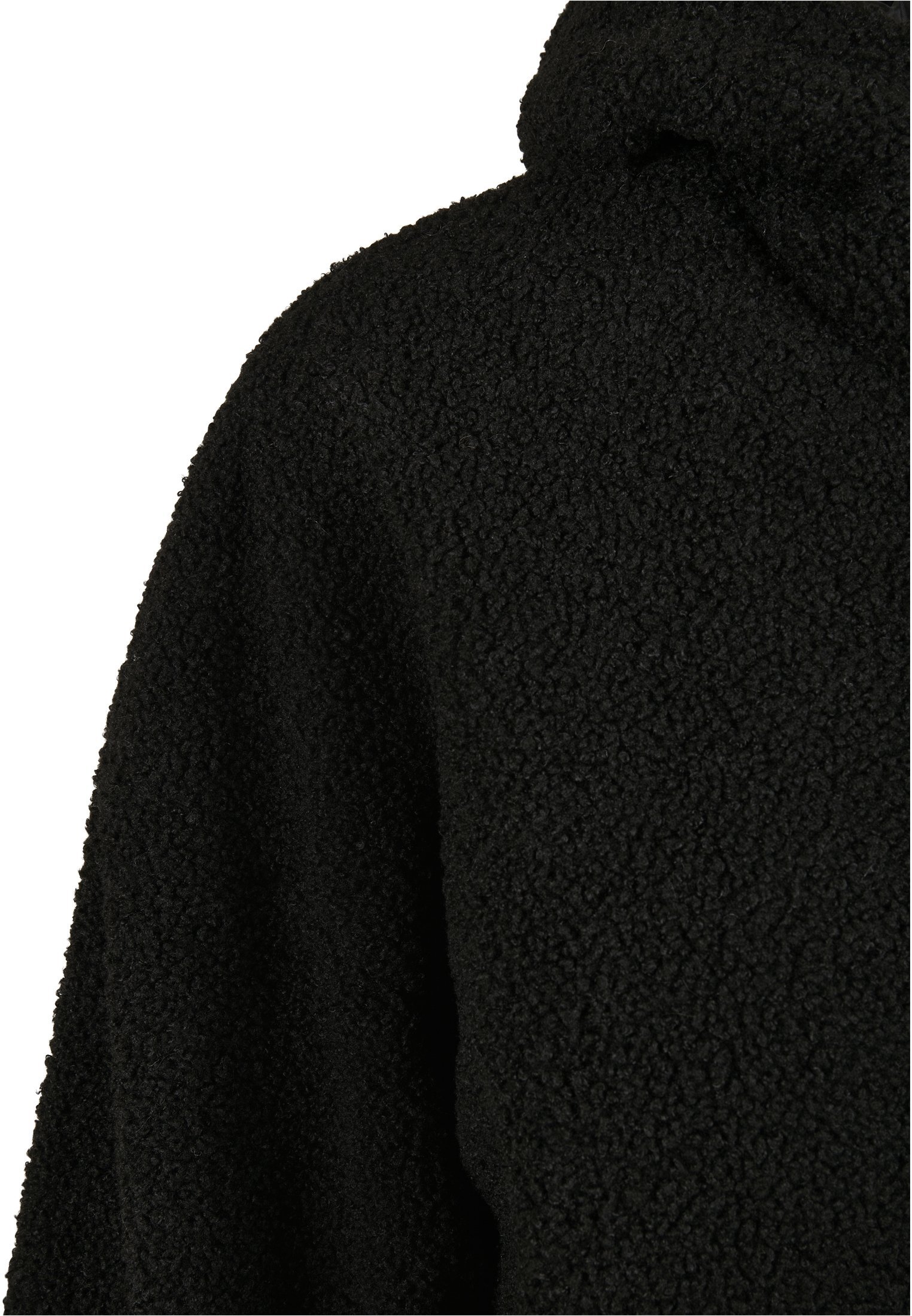 Giacca corta da donna Urban Classics in sherpa - Giacca da esterno - nera