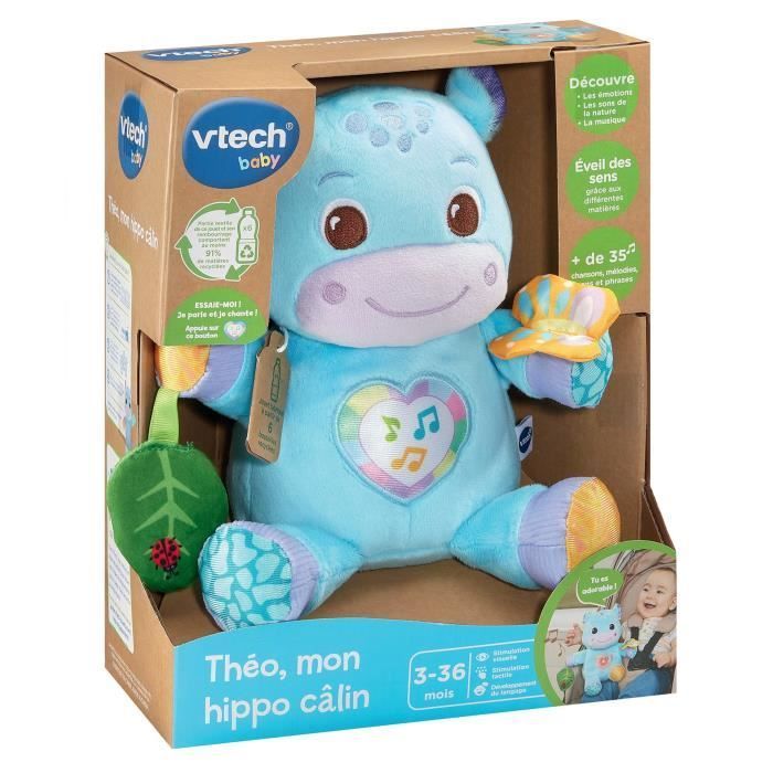 VTECH THEO, MIJN KNUFFELENDE NIJLPAAL (GERECHTE PLASTIC FLESSEN).