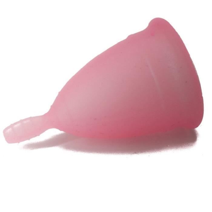 Copa menstrual Nina Kiki, talla S, rosa.