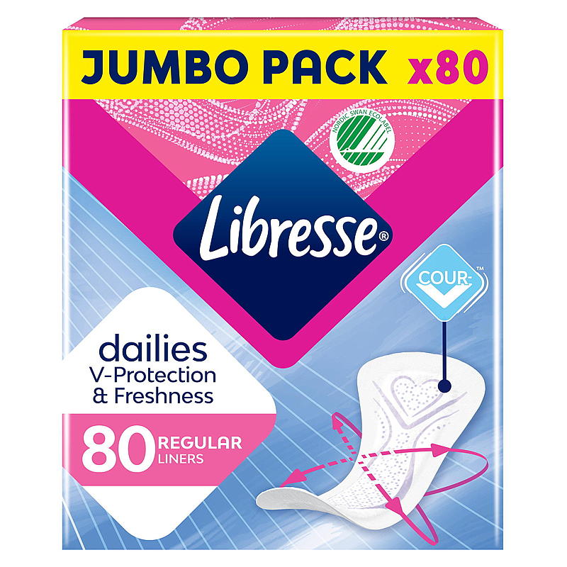 Libresse Libresse 80-pack trosskydd Normal