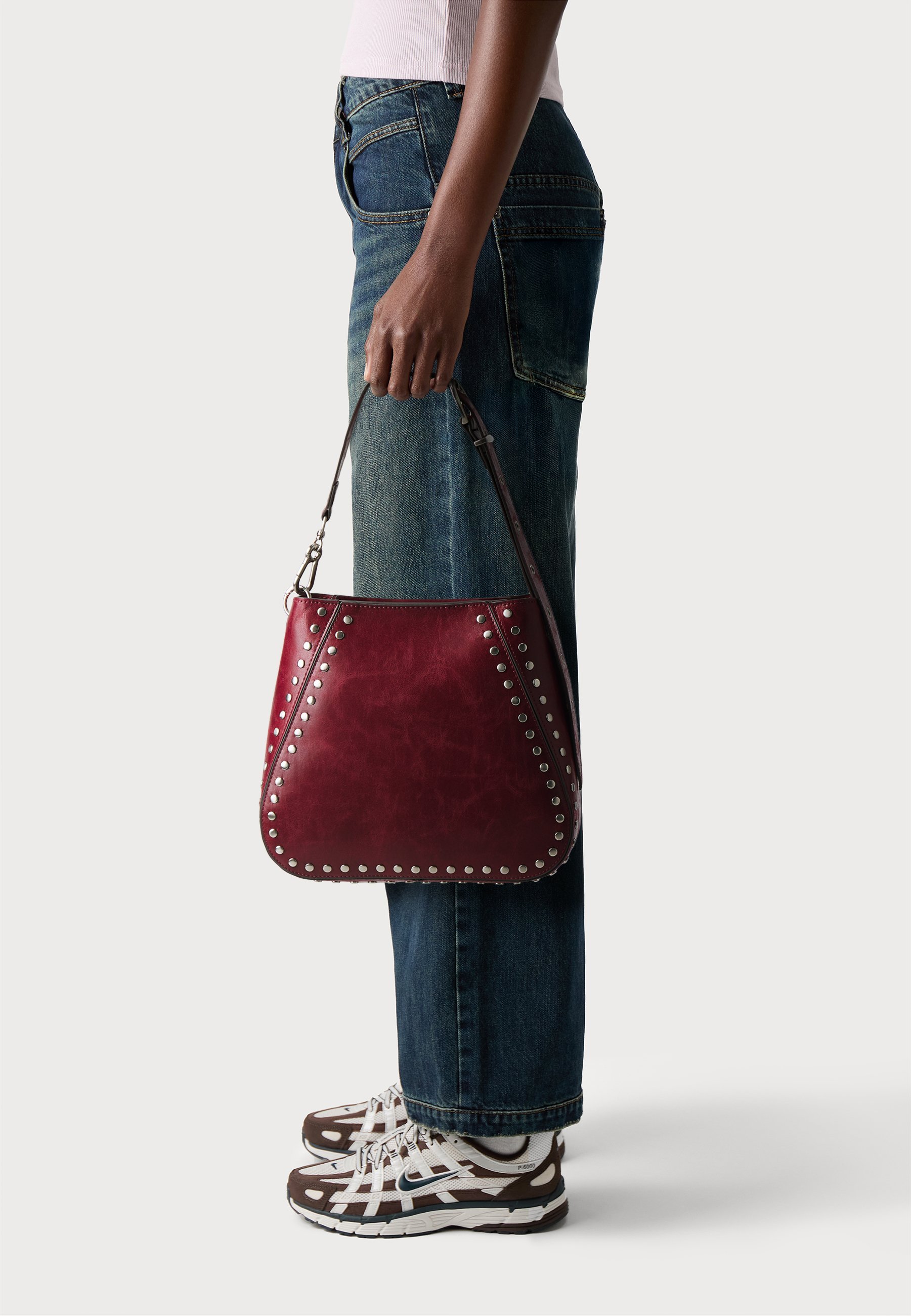 PARFOIS BURGUNDY M - Crossbodytas - bordeauxrood