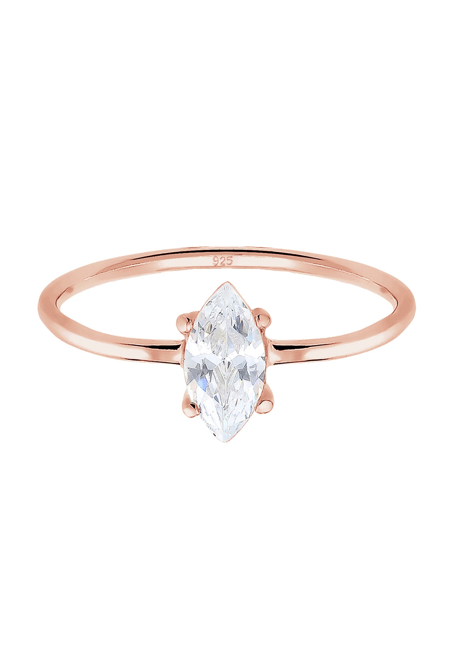 Elli Marquise zircone Minimal 925 Argent
