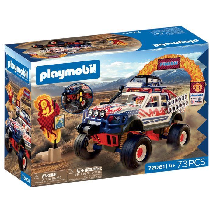 Playmobil 72061 Monstertruck, racevoertuig, 73 onderdelen, geschikt voor kinderen vanaf 4 jaar.