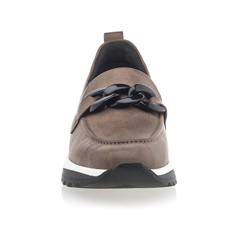 Brune loafers/bådsko til kvinder