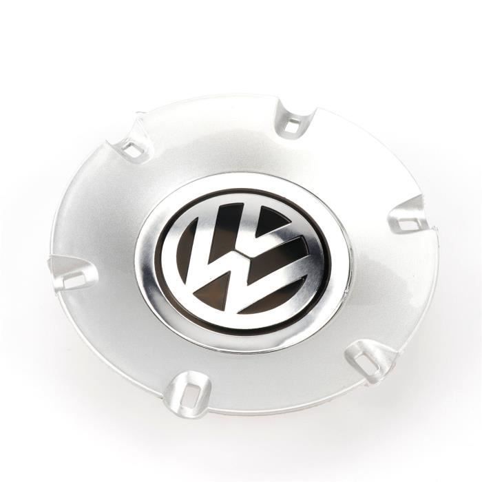 Tapa central cromada para rueda, OEM, para VW Volkswagen EOS (145, 601, 149, 2007, 2008), cubierta de tapacubos con emblema, 2009 mm, 4 piezas