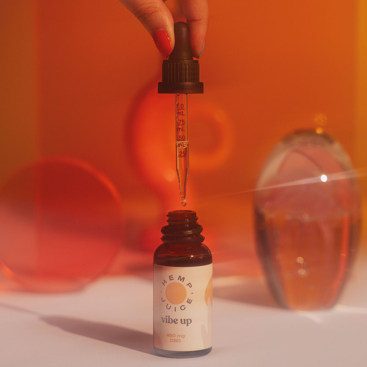 L'ambiance du jus de chanvre