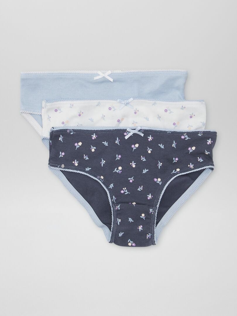 Set van 3 jersey slips - WIT