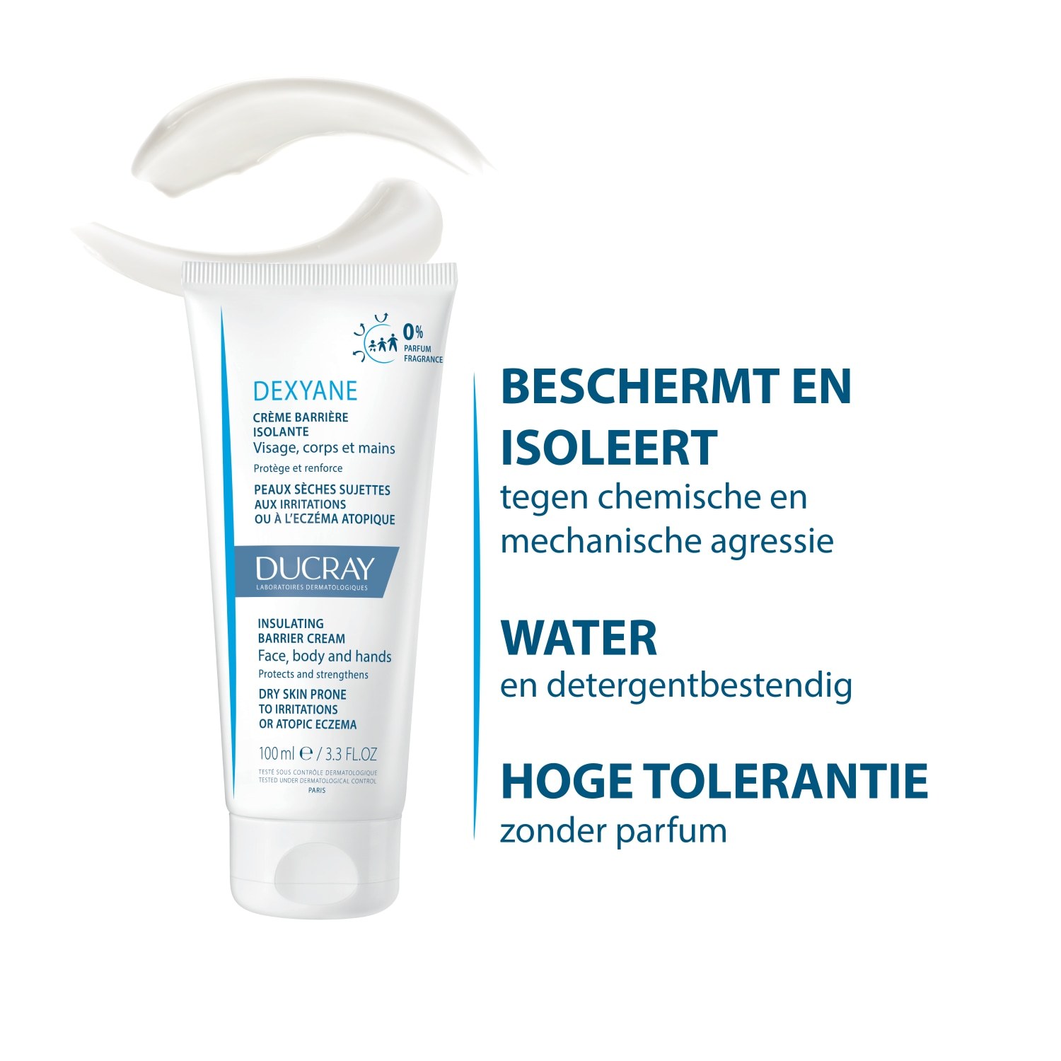 Ducray krema za tijelo DEXYANE zaštitna krema - 100 ml