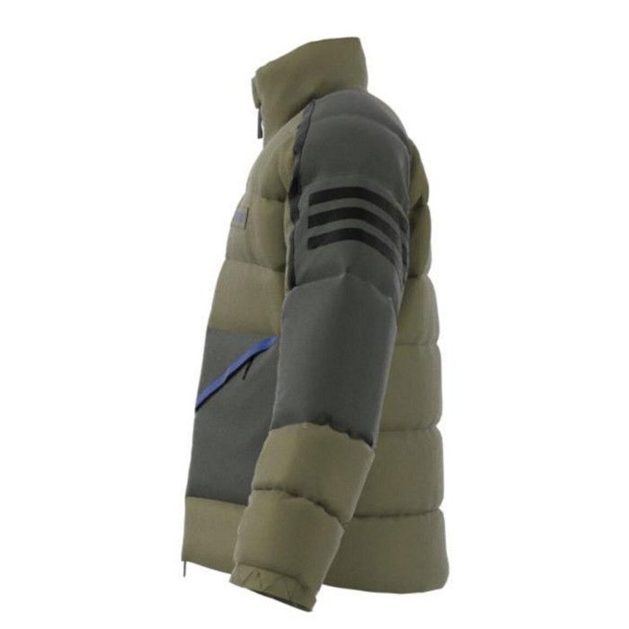 Chaqueta de plumas verde para hombre Adidas Terrex