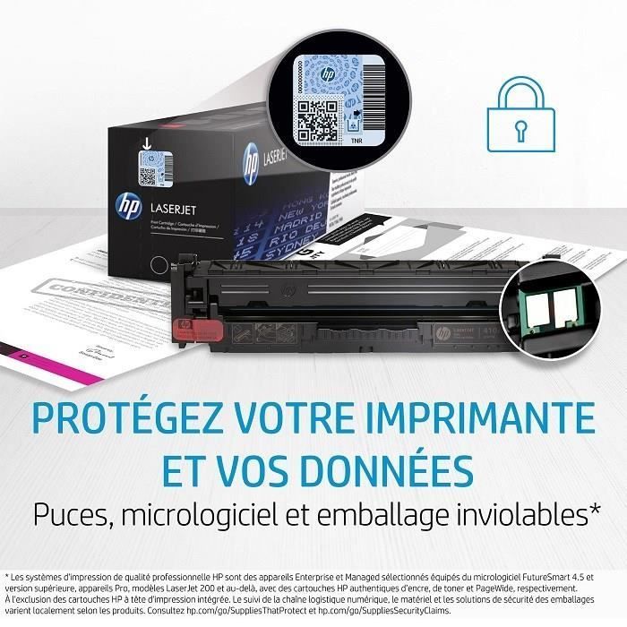Cartucho de toner preto HP 415A original para impressoras Color LaserJet Pro M454 e MFP M479 - HP