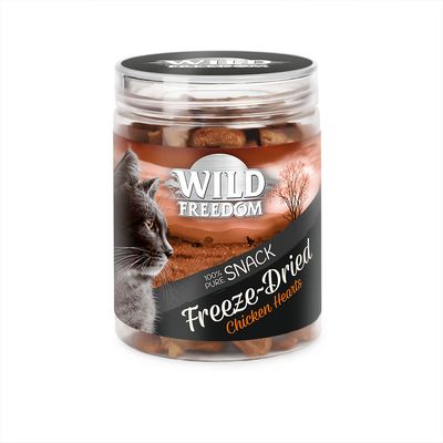 Wild Freedom -pakastekuivatut välipalat - kanansydämet