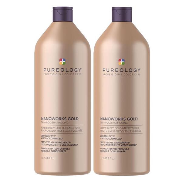 Pureology Nanoworks Gold Shampoo Supersize Dobbelpakke