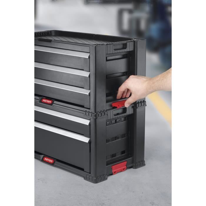 KETER 237790 empty toolbox, black