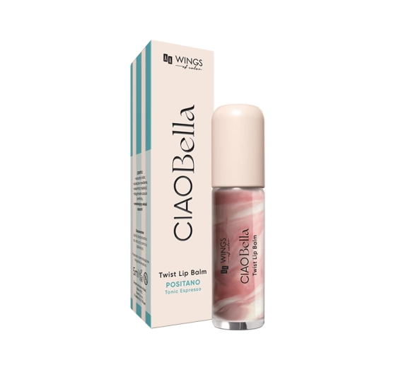 AA Wings of Color CIAO Bella błyszczyk-balsam do ust 03 Cherry Ice Swirl 5 ml