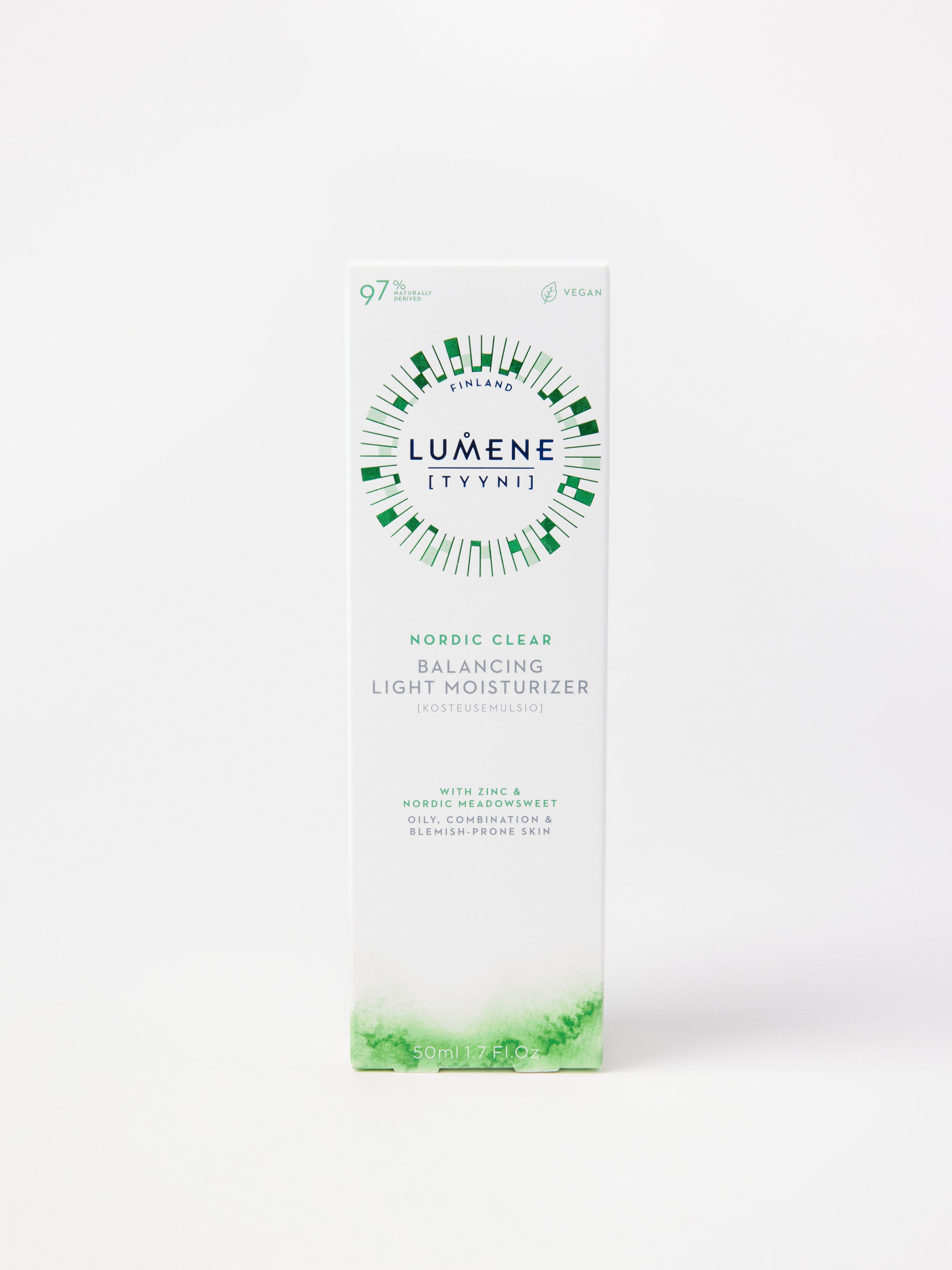 Lumene Nordic Clear Balancing Light Moisturiser bez barviva