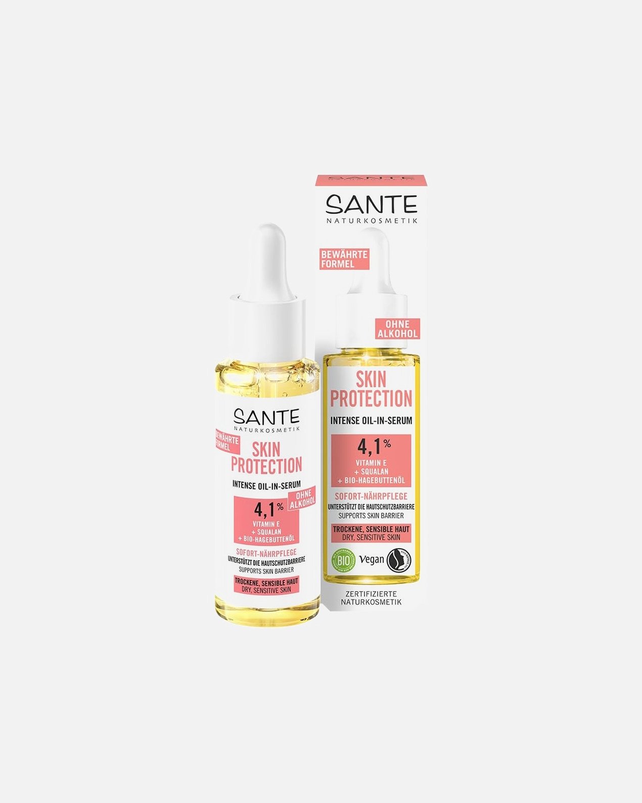 Sante hidratantni serum, serum za intenzivnu zaštitu kože – 30 ml