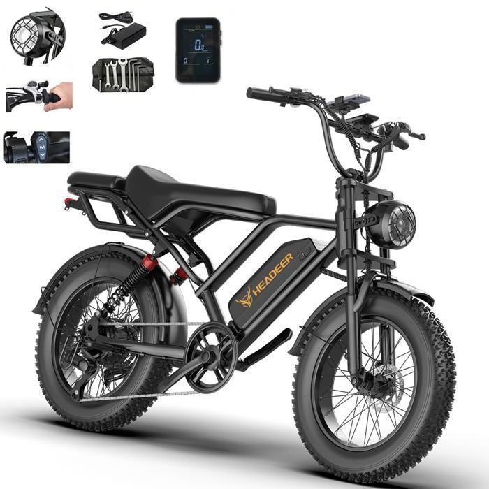 Vélo Électrique Tout Terrain - Roues 20