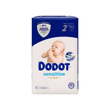 Dodot Sensitive -vauvanvaipat 4-8 kg T2 58 kpl 58 kpl