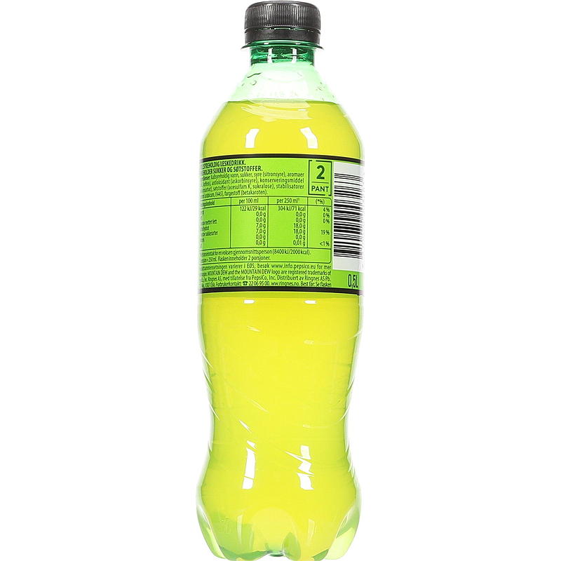 Ringnes Fjelddug 0,5 l, sokeri vähäinen